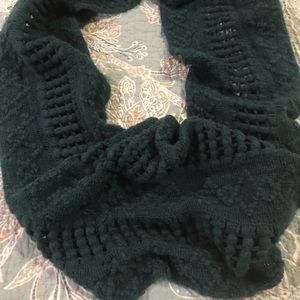 Francesca’s Collection knit knobby infinity scarf